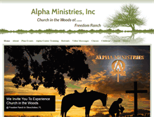 Tablet Screenshot of churchinthewoodsokeechobee.org